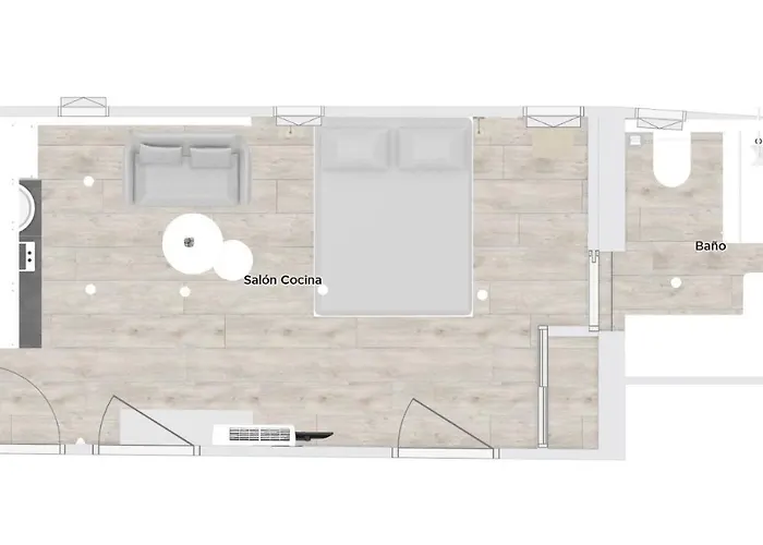 Apartamento Madrid junto Palacio Real